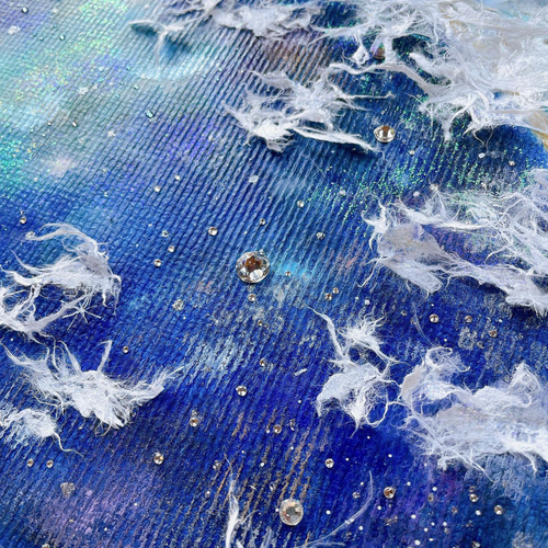 宇宙のツイン龍　原画　龍神　龍画 宇宙のツイン龍 原画 龍神 龍画