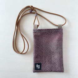 Unique item | KIMONO fabric mini crossbody bag - CRB282 第2張的照片