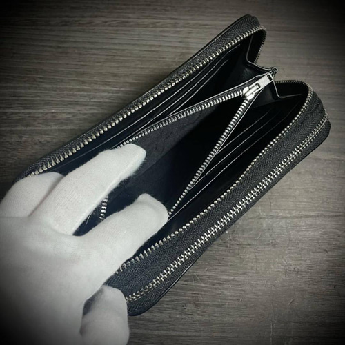 スティングレイ ダブルファスナー　長財布 スティングレイ メンズ レディース 特大容量 ダブルファスナー