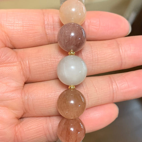 幸せのレインボー❁⃘*.゜サゲニティッククォーツ(*˙˘˙*)ஐ 