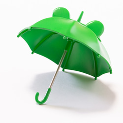 傘をさせば福カエル 1/10サイズ「カエルアンブレラ」 2枚目の画像