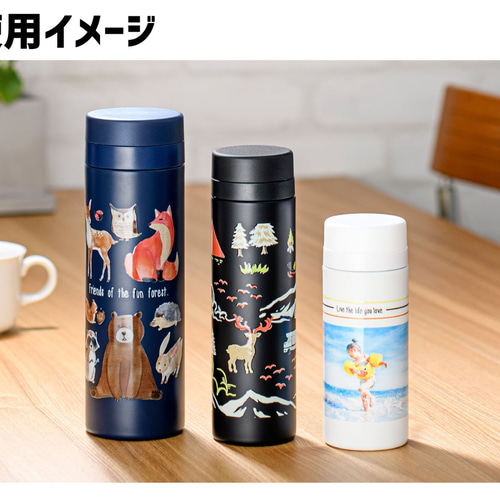 サーモステンレスボトル】 鳥獣戯画 ☆国宝☆ 真空2重構造 水筒