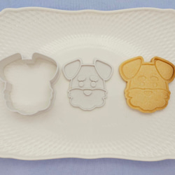 【可愛い】シュナウザーグッズ＊ほっこりさん クッキー型｜プレゼントにも◎ミニチュアシュナウザー グッズ 3枚目の画像