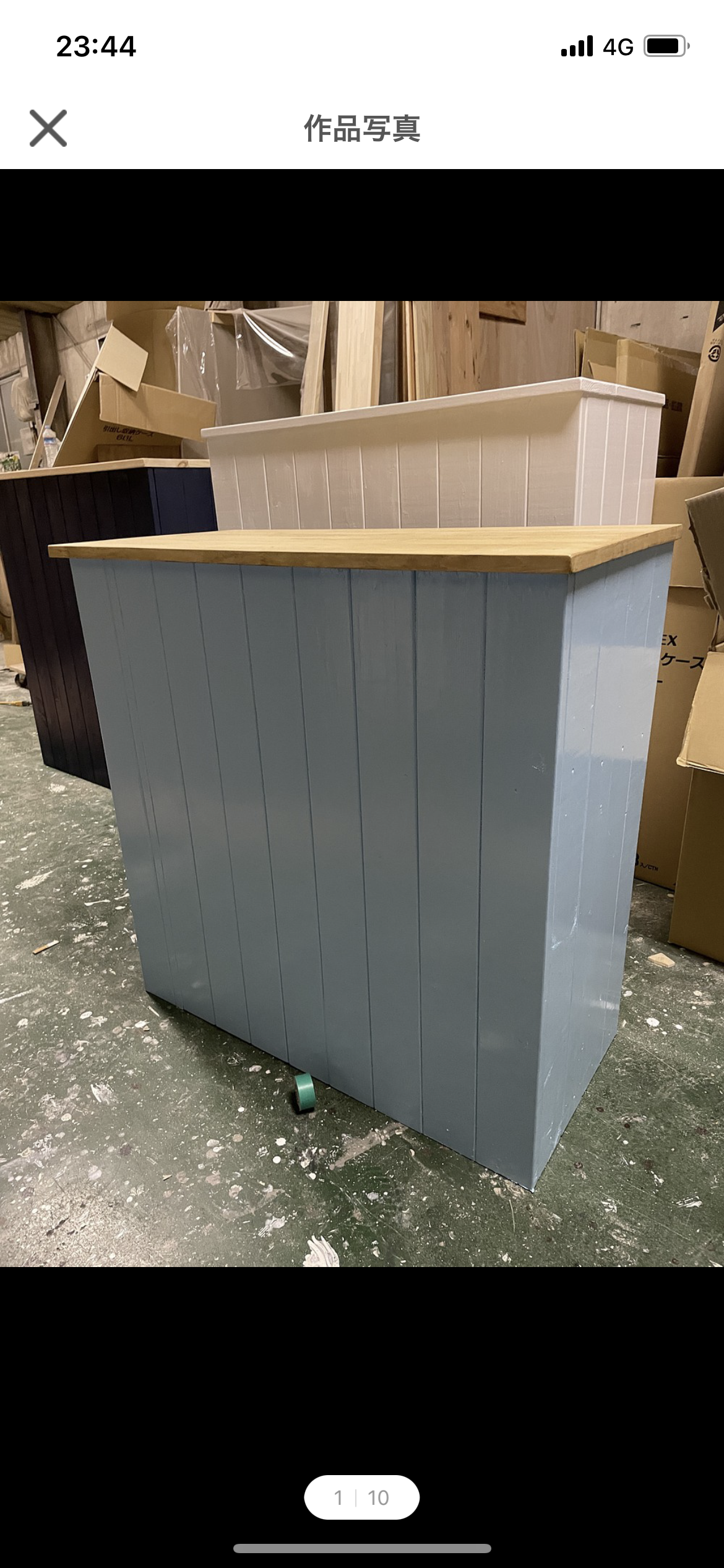 【フラット】カウンター　レジ　幅75✖︎高さ90✖︎奥行き35センチ