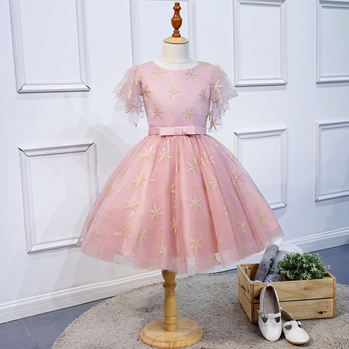 値下げ！cocomelodyココメロディピンクカラードレス5号♡Barbie
