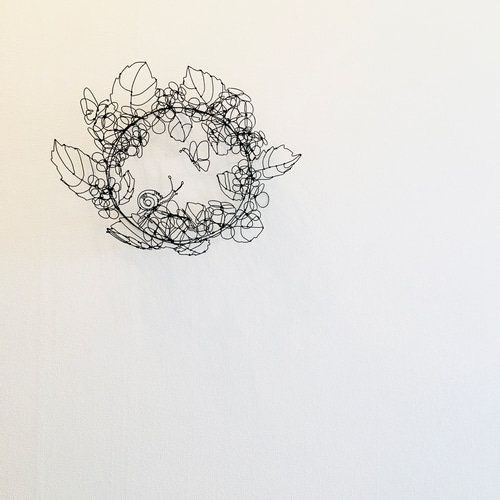 JASMINE様　オーダーリース　ワイヤークラフト JASMINE様 オーダーリース ワイヤークラフト