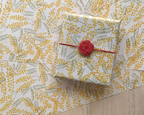 ライオンページミモザ ライオンページミモザ Jewel of Mimosa 60ローン刺繍 4022−848