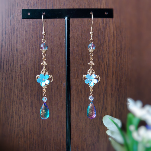 ウネなイヤリング♡ 楽天市場】【クーポンで20%OFF】ピアス イヤリング K18GP 天然石