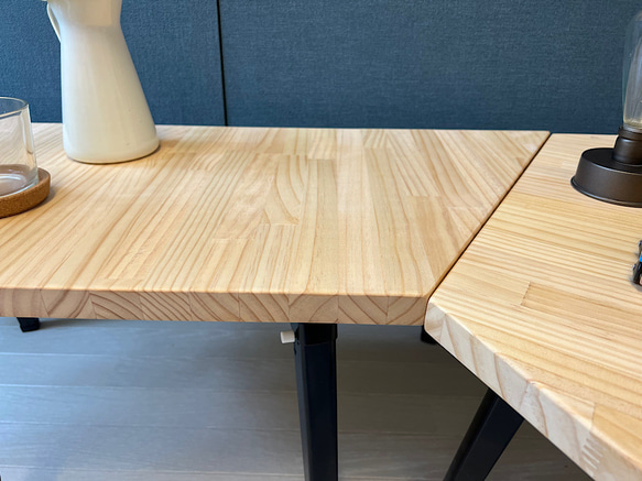 【送料無料】 ローテーブル 6角形 90cm 2分割 パイン 折りたたみ脚 HOV1764752690(13650円)