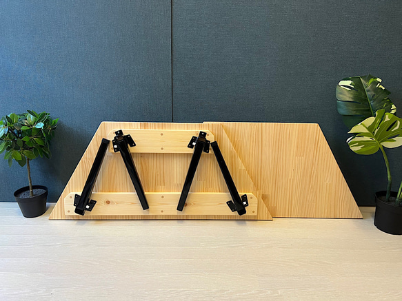 【送料無料】 ローテーブル 6角形 90cm 2分割 パイン 折りたたみ脚 HOV1764752690(13650円)