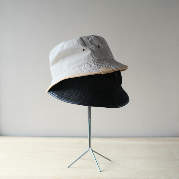 leather piping hat（ Ｓ／Ｌ ） 1枚目の画像