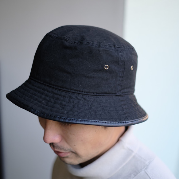 leather piping hat（ Ｓ／Ｌ ） 9枚目の画像