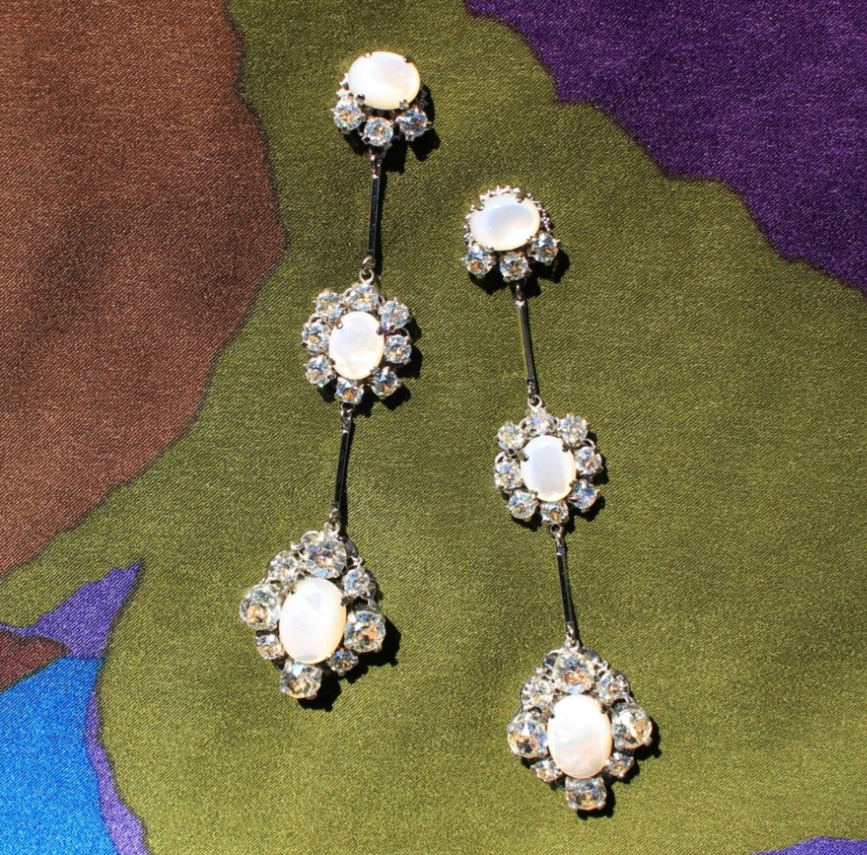 囲みシリーズ ロング ブライダル ウェディング アクセサリー 白蝶貝 7,290円