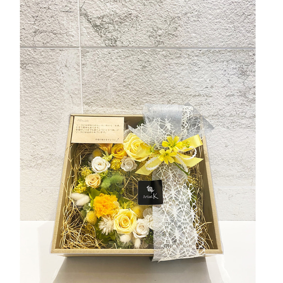 鮮やかカラフルリース ✿ BOX付き　Melody　母の日2024 4枚目の画像