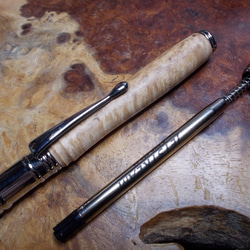 マスールバーチのボールペン (G2規格　ジェットストリームＳＸＲ－600 使用可)   超希少材　 7枚目の画像