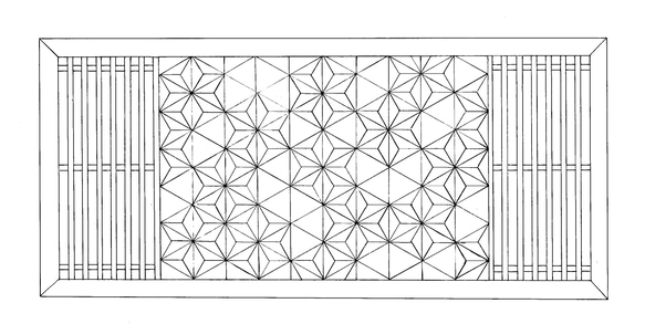 【Sana様　専用】組子細工　お雛様用衝立 1枚目の画像