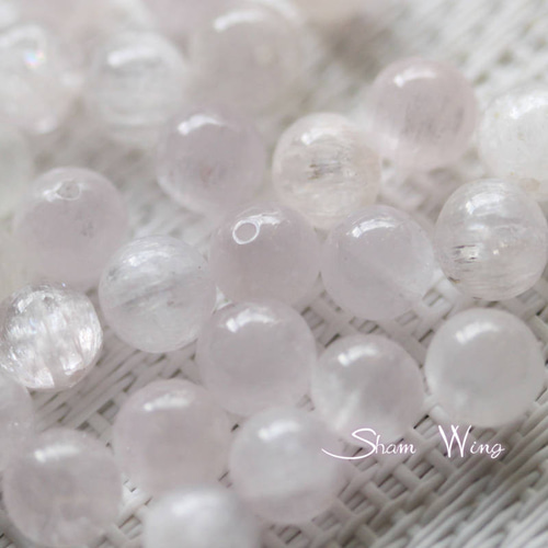 キャッツアイクンツァイト ラウンド約6.7～6.9mm☆4粒✿天然石 天然石