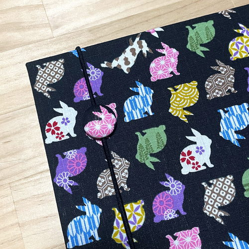 あんじゅ様専用 御朱印ホルダー（大）バンド付 ×3点 黒台紙