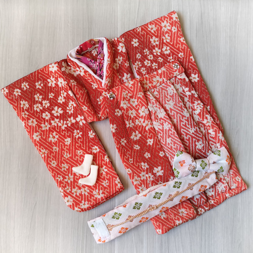 135☆138 ドール着物 22cmドール着物 振袖 販売中】22cmドール用着物セット