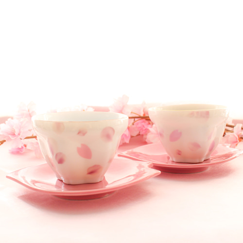 桜埜様　ポット 有田焼 田清窯 310cc桜ツマミ丸ポット 虹彩桜 急須 ポット 310cc 310ml