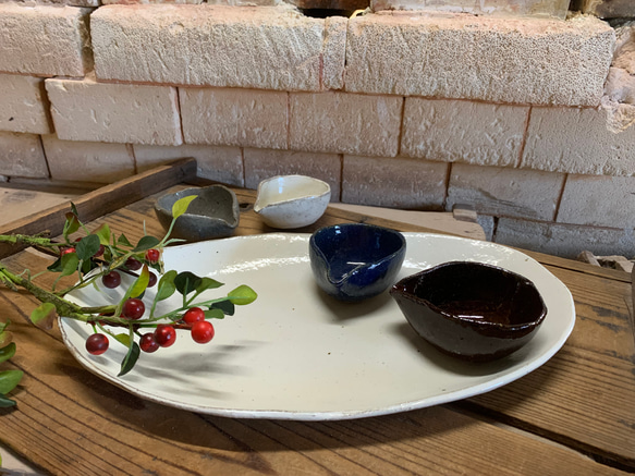 片口豆鉢・ドレッシング入れ 5枚目の画像