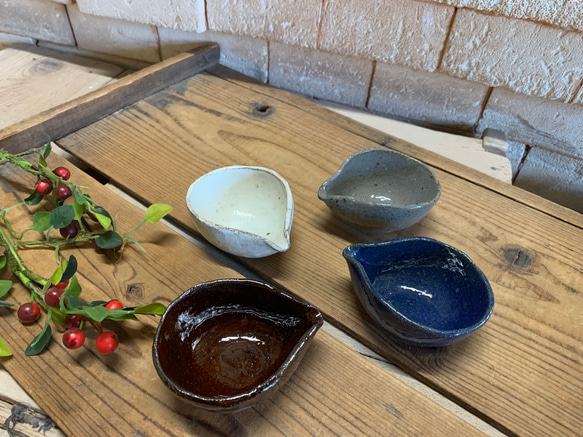 片口豆鉢・ドレッシング入れ 2枚目の画像