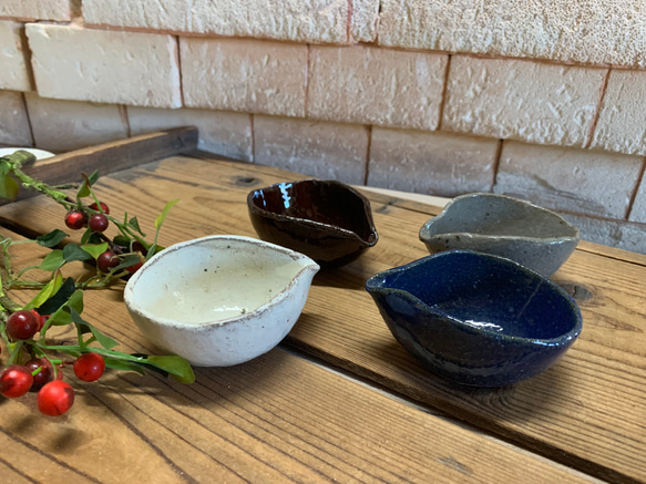 片口豆鉢・ドレッシング入れ 4枚目の画像
