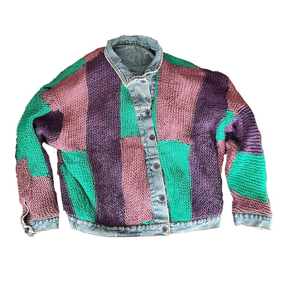 【本日限定最終価格】girlish ヴィンテージへプラムリメイクニット 本日限定最終価格】girlish ヴィンテージへプラムリメイクニット