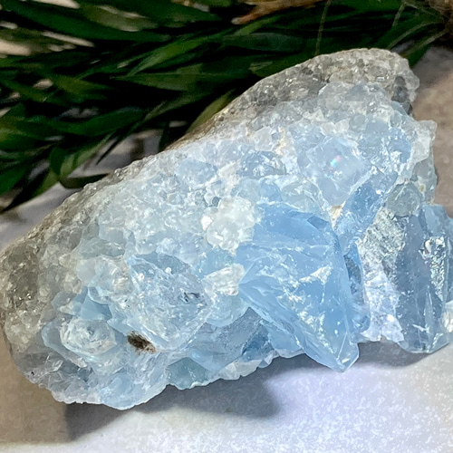 セレスタイト 天使の石 原石 クラスター 天使の石໒꒱✨ セレスタイト 天青石 クラスター 原石 ラフストーン