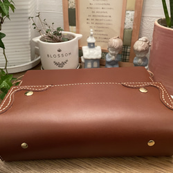 受注見本 ハンドメイド本革新改訳大型版聖書カバー／ブック