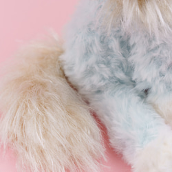 癒されネコのあみぐるみ・プックリひげ袋シリーズ・春の妖精猫ブルーベル・再販はありません。 13枚目の画像