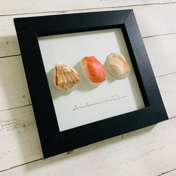 シーグラスアート 海の宝石 お寿司 ガラス細工 インテリア雑貨 北欧