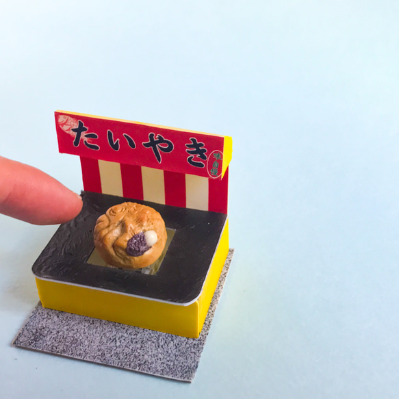 【ディスプレイ付】たい焼き（抹茶）なキーキャップ メカニカル Cherry mxスイッチ用 6枚目の画像