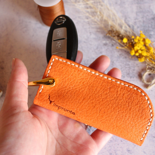 本革 スマートキーケース キーケース メンズ レディース【Impronte  