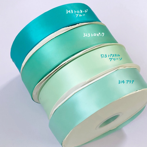 38mm 両面サテンリボン リボン・テープ m1m1 通販 15320896