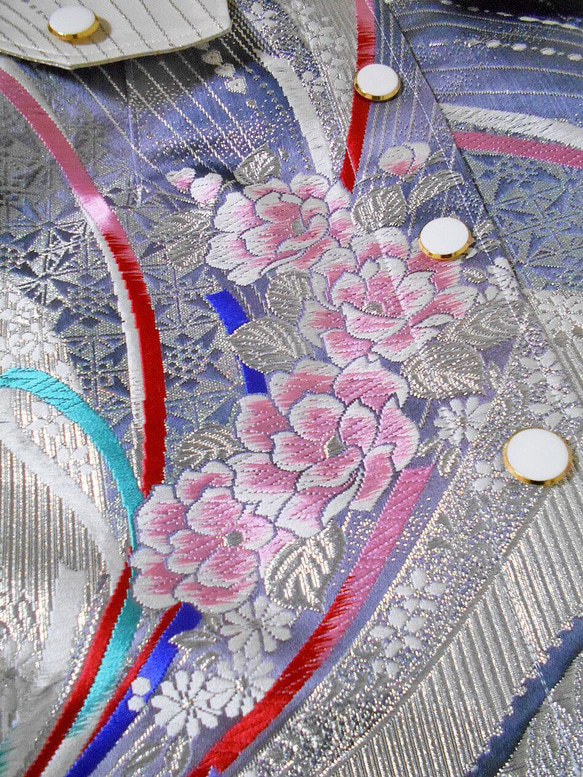 帯のタイトスカート Kimono Skirt WS-021/S-M 6枚目の画像