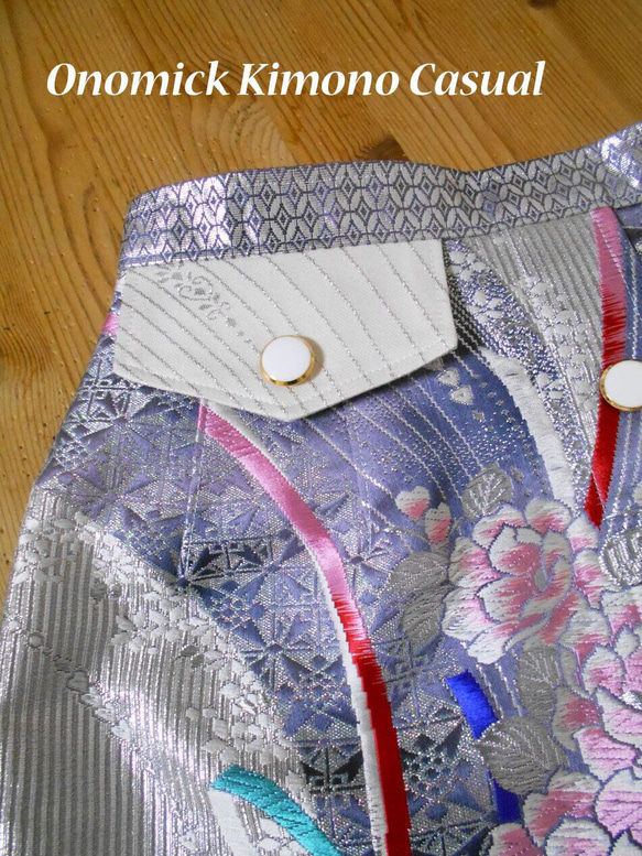 帯のタイトスカート Kimono Skirt WS-021/S-M 16枚目の画像
