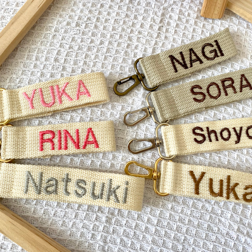 名入れ♡キーホルダー キーホルダー KY*mama 通販｜Creema(クリーマ 