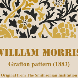 ウィリアム モリス、グラフトン、リビング、キッチン等、お部屋を選ばない作品、北欧スタイルにも、ボタニカル【W-0374】 12枚目の画像