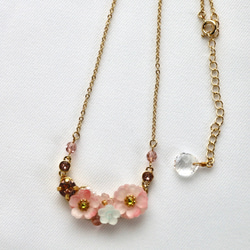桜の花束ネックレス 3枚目の画像