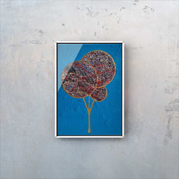 【原画】抽象アート 額縁付き モダンインテリア 一点物 絵画 原画】抽象アート 額縁付き モダンインテリア 一点物 絵画
