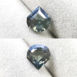 ★希少 レア 天然石★天然サファイア（日独ソ付）0.53ct/sun0122b 2枚目の画像