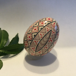 イースターエッグ(PYSANKY)  本物の卵です(๑˃̵ᴗ˂̵) 8枚目の画像