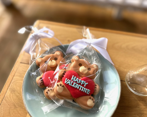 ラブリーベア バレンタイン（HAPPY VALENTINE / Love） クッキー Berry
