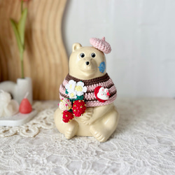 再販②しろくま貯金箱 メロンクリームソーダセット その他人形