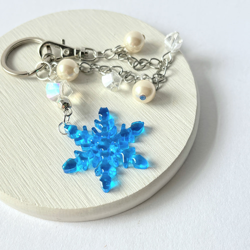 雪の結晶バッグチャーム / レジン その他アクセサリー 華昇 優羽 通販