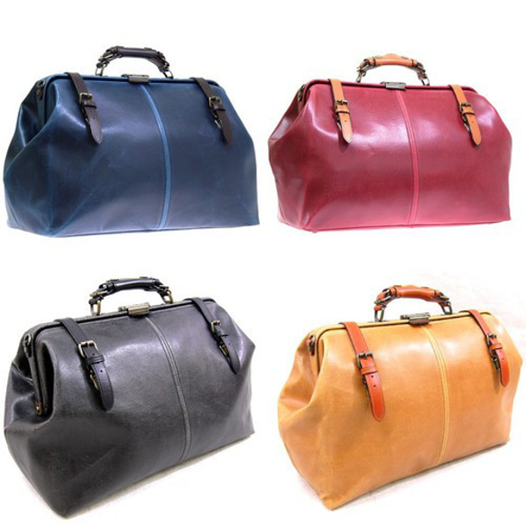 美品✨ kiwada 木和田 豊岡鞄 レトロ 2way ボストンバッグ 赤 Amazon | [レトロ] ダレスボストンバッグ アウトポケット付 本革