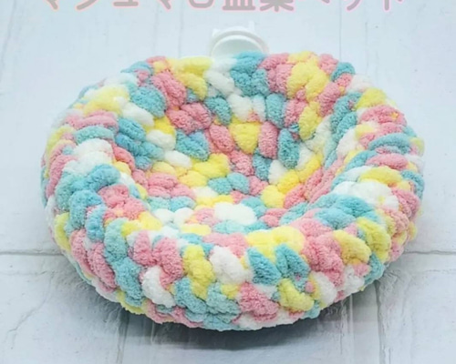 ファッション人気ブランドランキング 小鳥マシュマロ皿巣ベッド (コットンキャンディー) Birs-nest フラワー・リース