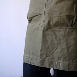 military apron（vintage tent remake） 15枚目の画像