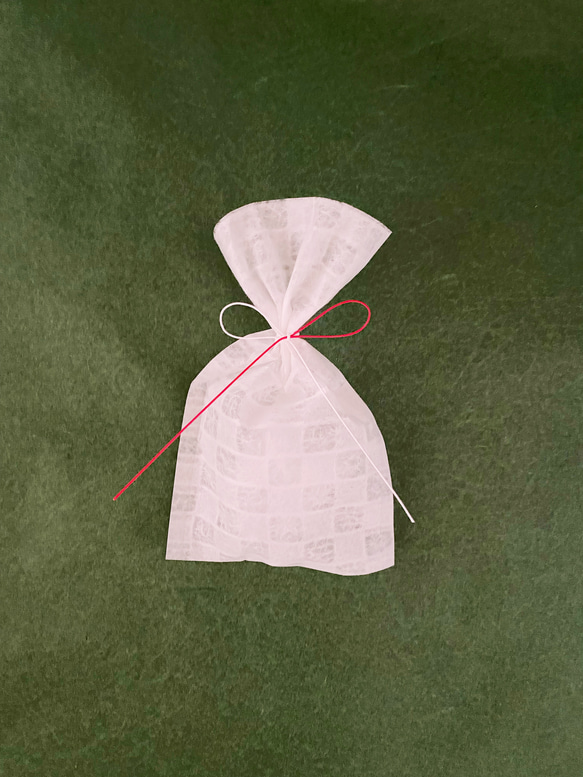 土佐和紙の袋 お裾分けのラッピングにおすすめ　土佐かみ七福来【特殊サイズ袋】 3枚目の画像